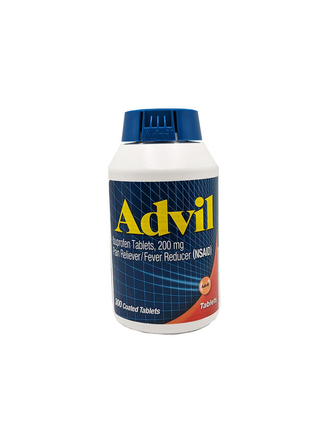 Advil Pain Reliever Fever Reducer 200 MG Ibuprofen, 300 Tablet 