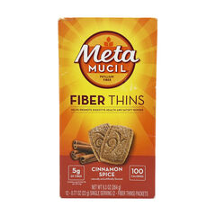 Metamucil Cinnamon Spice Fiber Thins - 12 Packets (2 Fiber Thins per Packet)