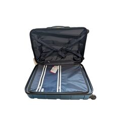 Coolife Luggage Hard Shell Suitcase 24in - Caribbean Blue