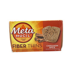 Metamucil Cinnamon Spice Fiber Thins - 12 Packets (2 Fiber Thins per Packet)