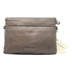 Lucky Brand Caro Leather Flap Crossbody Bag - Driftwood