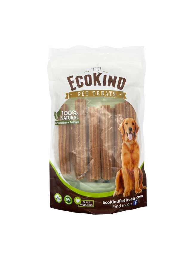 EcoKind Pet Treats - Bacon Flavored Churro Chews - 10 Sticks