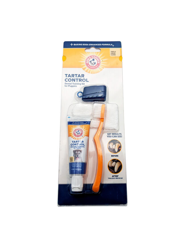 Arm & Hammer Advanced Care Training Dental Kit for Dogs & Puppies