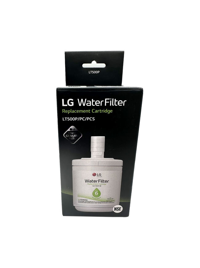 LG Genuine OEM Refrigerator Water Filter Cartridge - LT500P