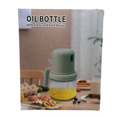 Oil Bottle with Press and Hold Design - 180 ml - Gray