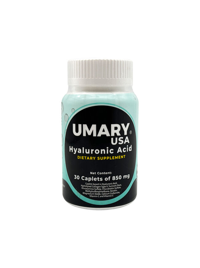 UMARY Hyaluronic Acid - 850 mg - 30 Caplets