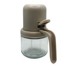 Oil Bottle with Press and Hold Design - 180 ml - Gray