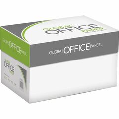 Global Office Premium Multipurpose Paper - White - Letter - 8 1/2" x 11" – 1 Case, 5000 sheets - High Brightness