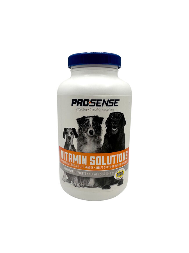 Pro-Sense Vitamin Solutions for Dogs - 90 Chewable Tablets