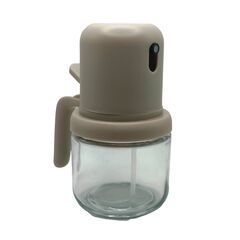 Oil Bottle with Press and Hold Design - 180 ml - Gray