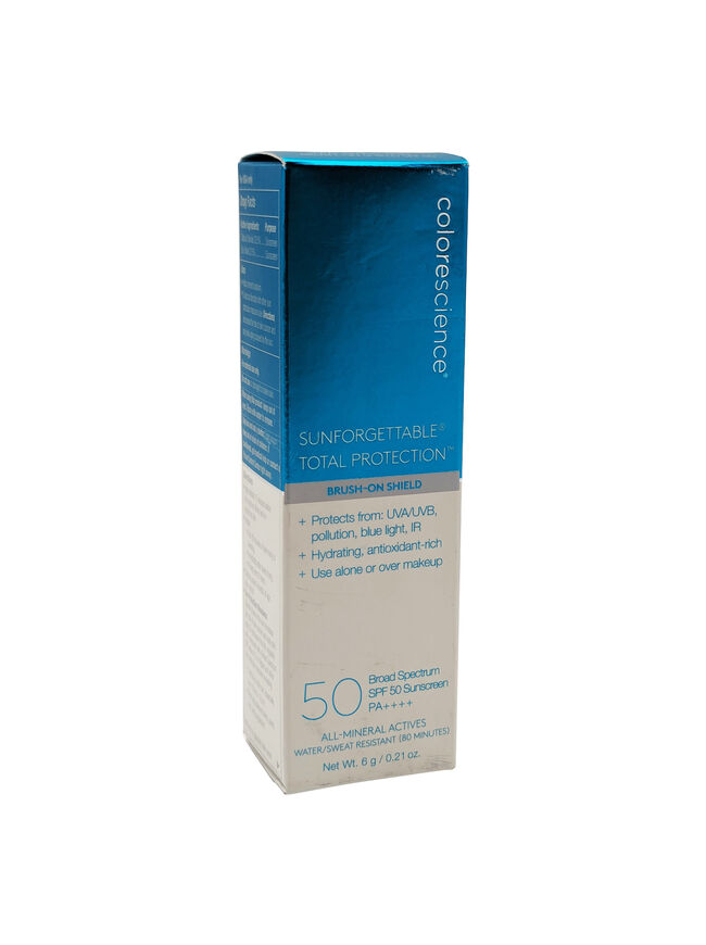 Colorescience Sunforgettable Total Protection Brush On Shield Broad Spectrum SPF 50 -  Deep - 0.21 oz