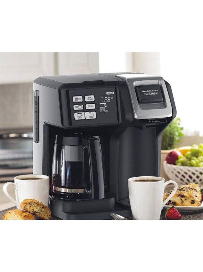 Hamilton Beach FlexBrew Trio 2-Way Programmable Coffee Maker (49976)