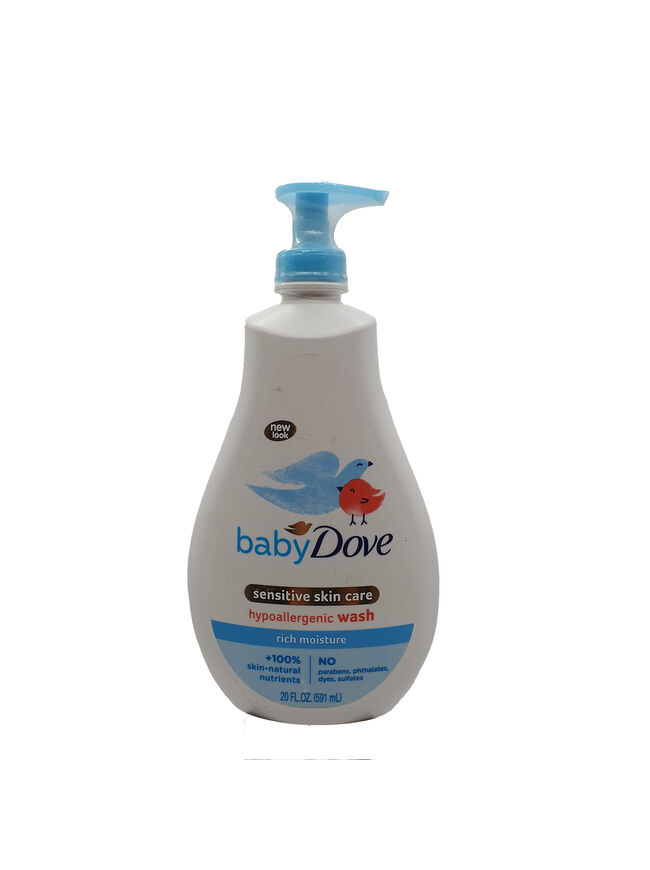 Baby Dove Sensitive Skin Care Hypoallergenic Wash, 20 fl oz 