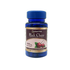 Puritan's Pride Black Cherry 1000 MG 100 Capsules 