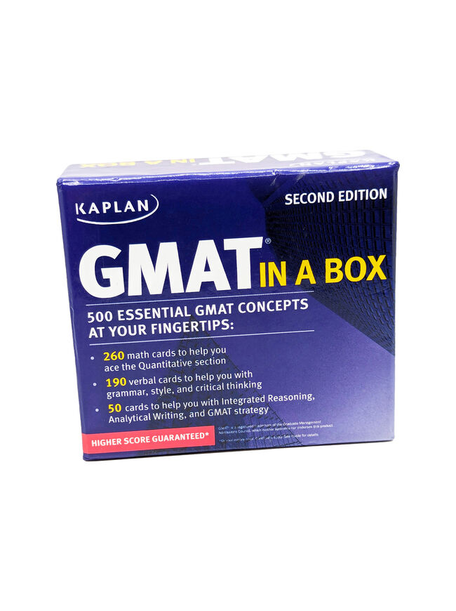 Kaplan GMAT in a Box - 2nd Edition