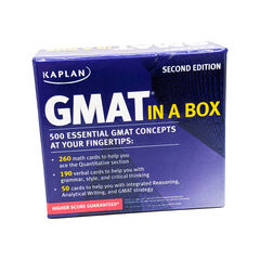 Kaplan GMAT in a Box - 2nd Edition