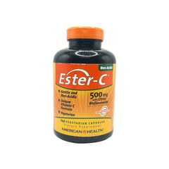 American Health Ester-C 500 mg with Citrus Bioflavonoids – 240 Vegetarian Capsules