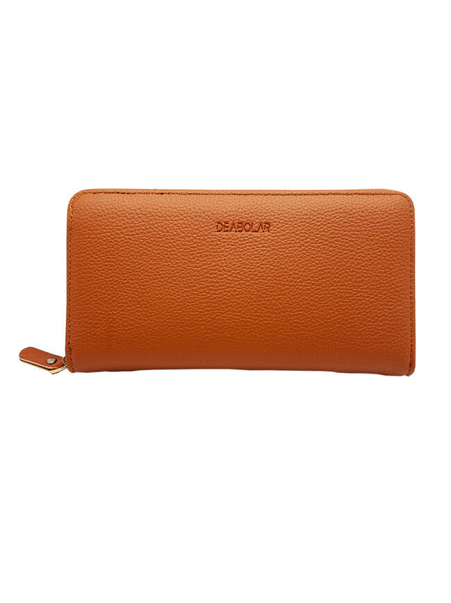 DEABOLAR Leather Wallet Card Holder