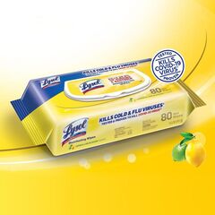 Lysol Disinfectant Handi-Pack Wipes - Lemon and Lime Blossom Scent - 6 Pack - 480 Count