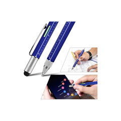 Ainkedin 6 in 1 Multitool Pen - Blue - Gift for Men Who Have Everything