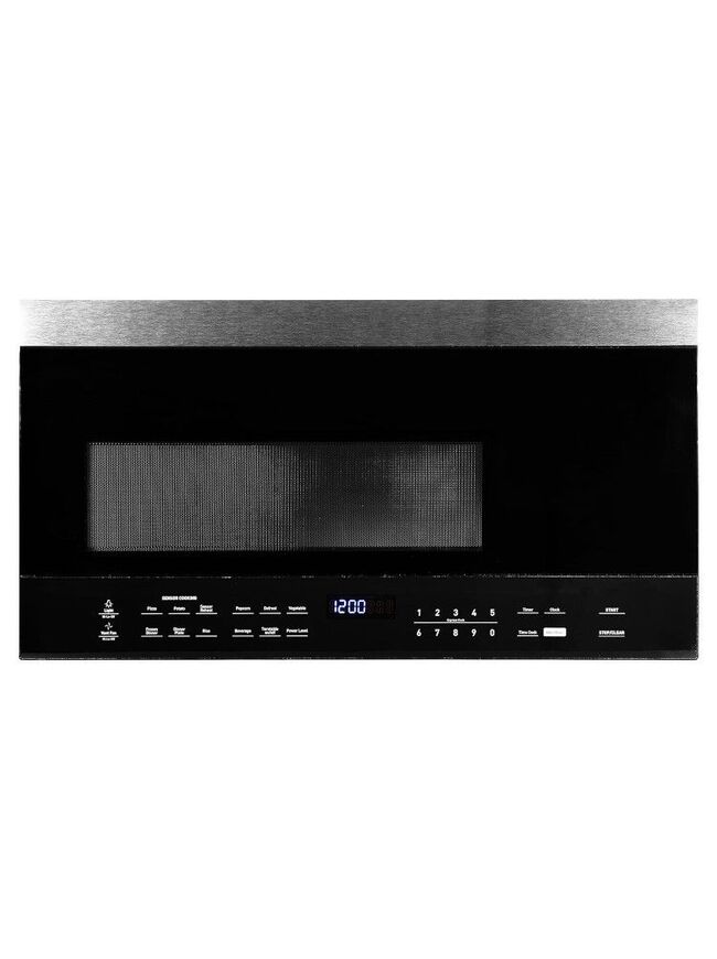 BLACK+DECKER - 1.6 Cu. Ft. - 1000 Watt Over-the-Range Microwave