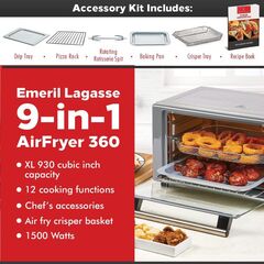 Emeril Lagasse Everyday 360 Air Fryer - 360° Quick Cook Technology