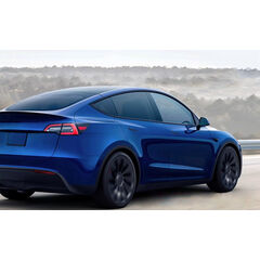 Terfulnel Wheel Covers/Hubcaps 19 Inch for 2019-2023 Tesla Model Y - 19 inch Turbo Style - Matte Black