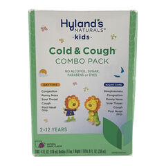 Hyland's Naturals Kids Cold & Cough Day/Night Combo Pack, Grape Syrup, Ages 2+