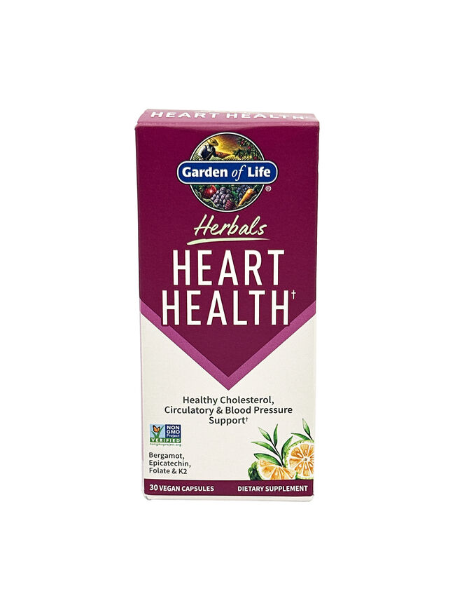 Garden of Life Herbals Heart Health - 30 Vegan Capsules