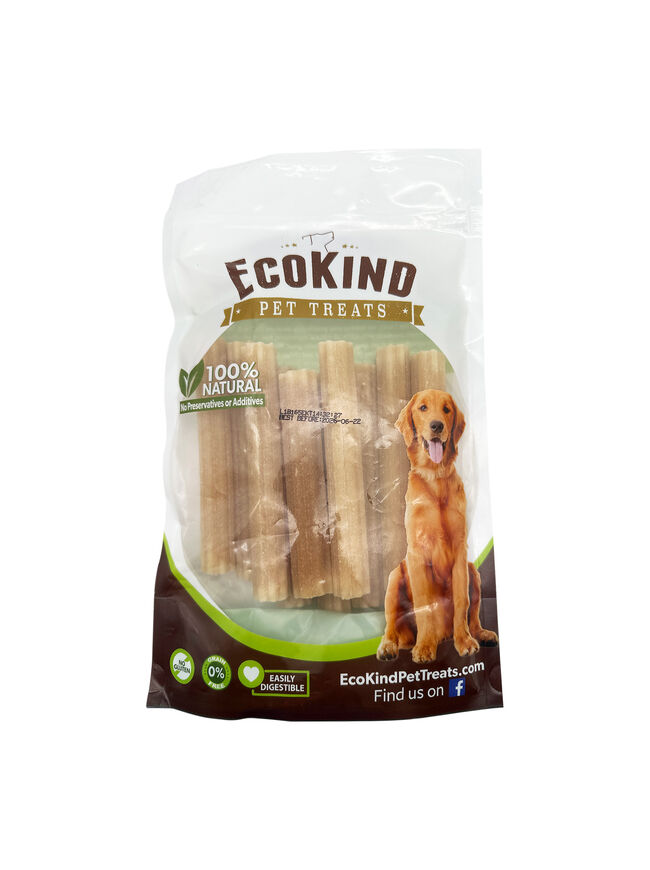 EcoKind Pet Treats - Cheese Flavored Churro Chews - 10 Sticks (2 Pack)