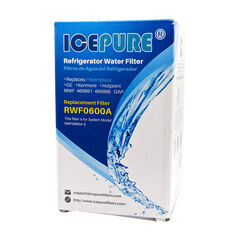 ICEPURE RWF0600A Refrigerator Filter Cartridge Replacement For GE MWF, GSS25GMHBCES