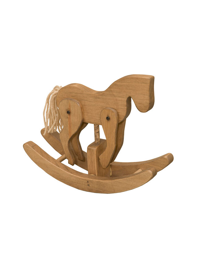 American Made Wooden Toy Clackity Horse - Several Color Options