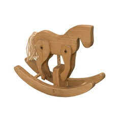 American Made Wooden Toy Clackity Horse - Several Color Options