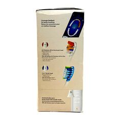 Philips Sonicare DiamondClean Smart 9300 Electric Toothbrush, Sonic Toothbrush with App, Pressure Sensor, Brush Head Detection, 4 Brushing Modes and 3 Intensity Levels, Rosegold, Model HX9903/65