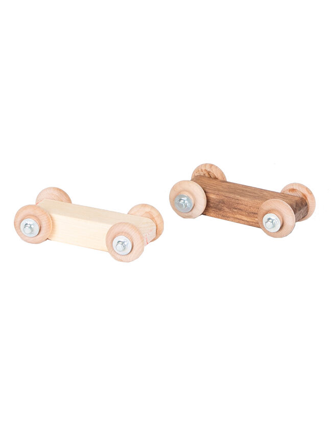 American Made Wooden - Switchback Cars (2 pc set)