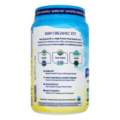 Raw Organic Fit Vanilla 32.2oz by Garden of Life Exp 12/2025