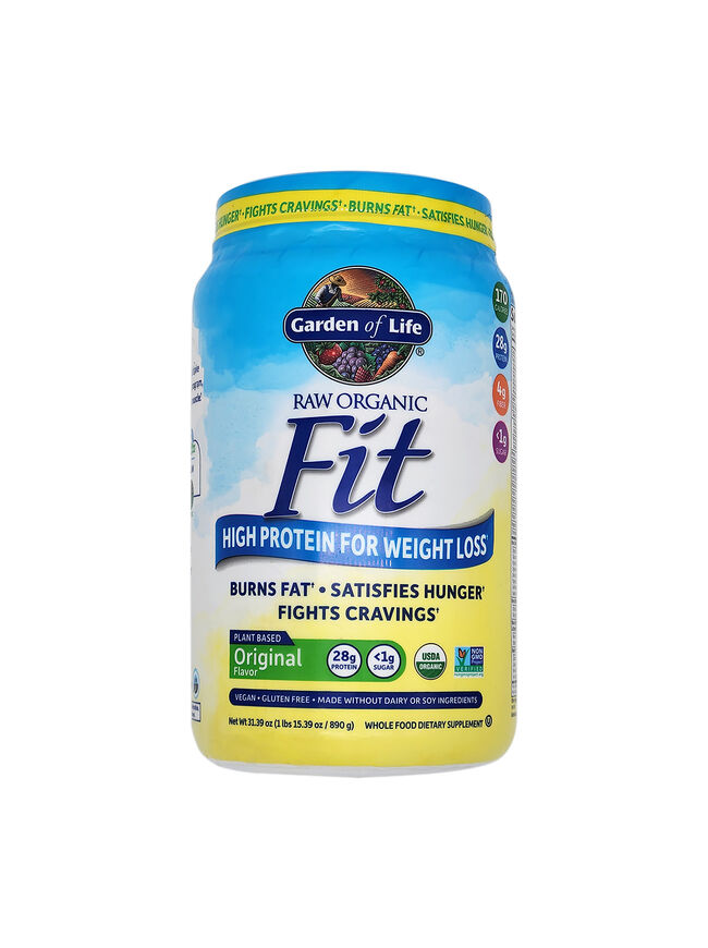 Garden of Life Raw Organic Fit High Protein for Weight Loss 31.39 Oz Powder 