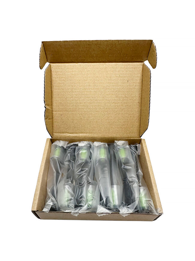 Senyum Replacement Toothbrush Heads Compatible with Philips Sonicare - Black - Snap On - 8 pack