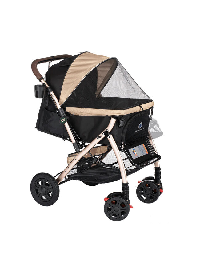 HPZ™ PET ROVER XL Extra-Long Premium Stroller For Small/Medium/Large Dogs, Cats And Pets - 2nd Gen.