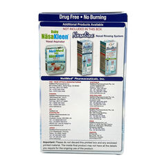 Squip Nasaline Salt - Nasal Rinsing System - Box of 50 Premixed Saline Packets