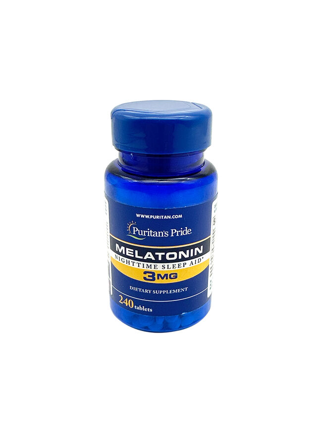 Puritan's Pride Melatonin 3 mg 240 Tablets