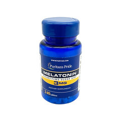 Puritan's Pride Melatonin 3 mg 240 Tablets