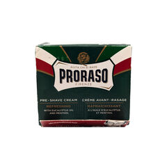 Proraso Pre-Shave Conditioning Cream for Men, Refreshing and Toning with Menthol and Eucalyptus Oil, 3.6 oz