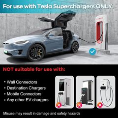 YIGPAIPO Compatible Tesla Supercharger (NACS) to CCS Electric Vehicle Adapter - 500 Amps / 1,000V - Fast Charge Your CCS1 at Tesla Superchargers