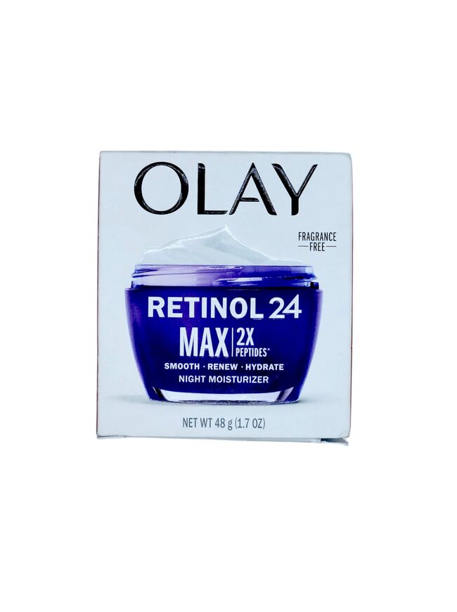 Olay, Retinol 24, Night Moisturizer, Fragrance Free, 1.7 Oz (48 G)