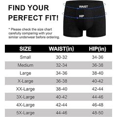 Battewa Incontinence Underwear for Men Boxer Briefs Washable Urinary Absorbent Leak Proof Underwear for Bladder Leak 50ml (Medium,3Black,3 Pack)