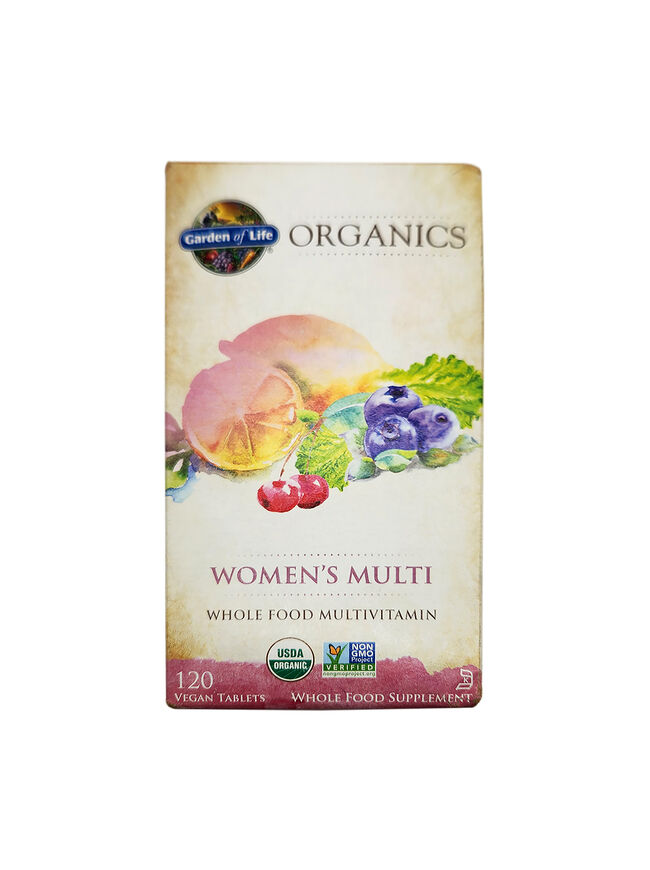 Garden of Life Organics Women's Multi 120 Tablets