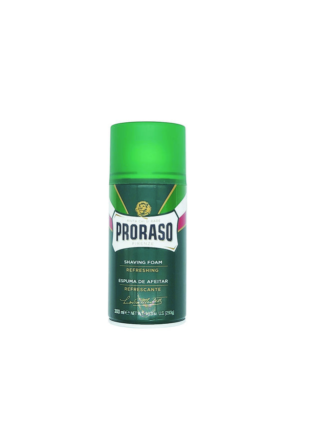 Proraso Shaving Foam with Eucalyptus Oil and Menthol Refreshing and Toning Formula 300ml/10.6oz