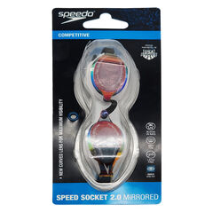 Speedo Speed Socket 2.0 Mirrored Goggles White