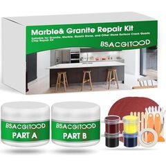 Granite Repair Kit, Marble Repair Kit, Quartz Countertop Repair Kit, Suitable for Granite, Marble, Granite Countertop Repair Kit, Marble Chip Repair Kit